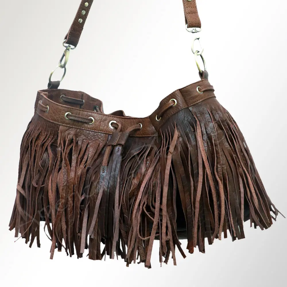 American Darling Bucket Full Grain Genuine Leather Western Women Bag Handbag Purse | Travel Bags College Casual 1