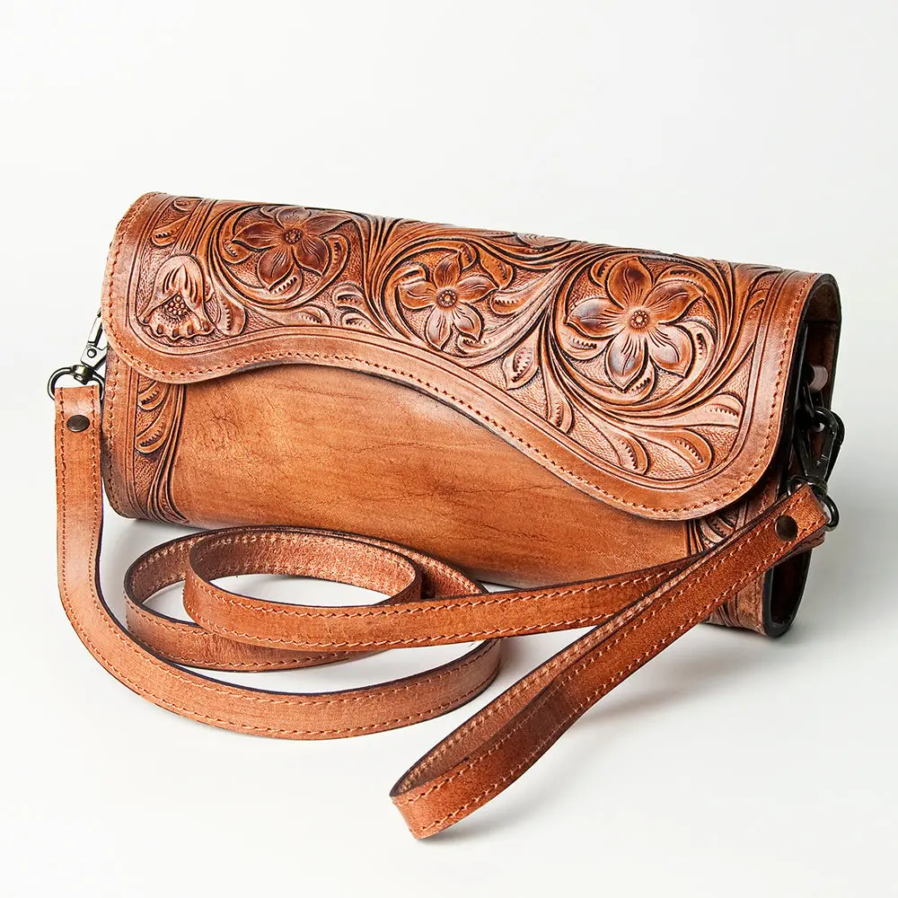 American Darling Wallet Hand Tooled Genuine Leather Women Bag Western Handbag Purse | Womens Handbags |Leather For Summer 1