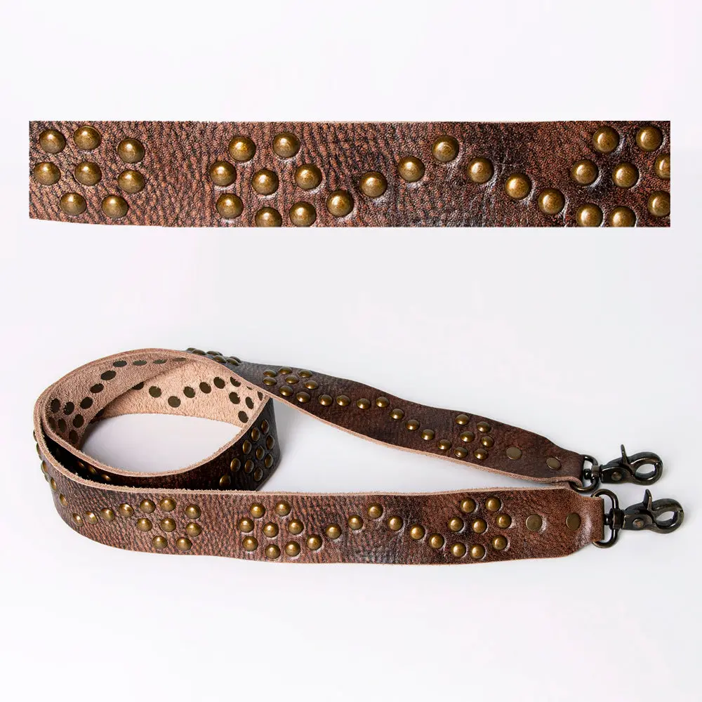 American Darling Genuine Leather Handle Strap For Crossbody Bags Phone Keychain Wallet Purse Clutch Cellphone Key Chain 1