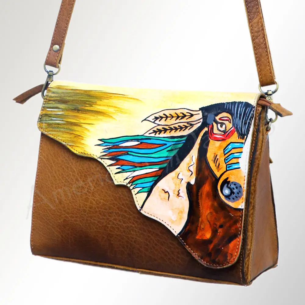 American Darling Cross Body Full Grain Genuine Leather Western Women Bag Handbag Purse | Crossbody For Cute 1