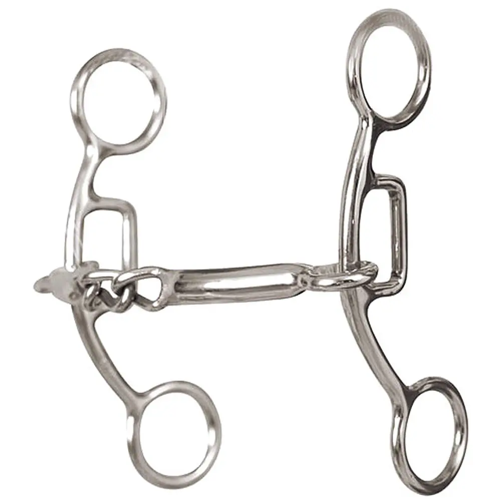 Classic Equine Goostree Horse Bit Delight Double Joint Thick Bar Chain 1