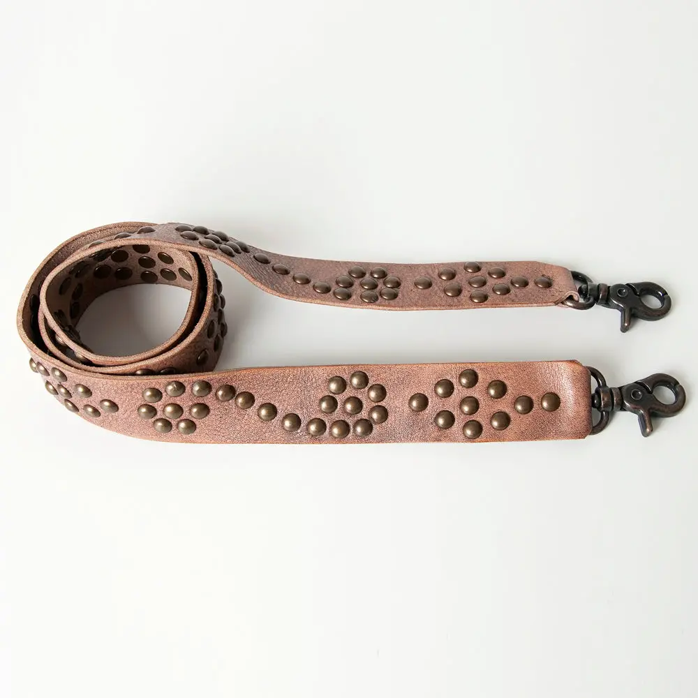 American Darling Genuine Leather Handle Strap For Crossbody Bags Phone Keychain Wallet Purse Clutch Cellphone Key Chain 1