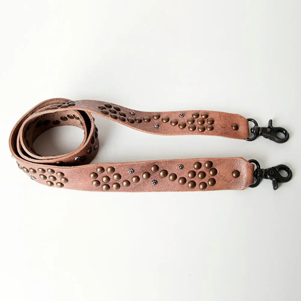 American Darling Genuine Leather Handle Strap For Crossbody Bags Phone Keychain Wallet Purse Clutch Cellphone Key Chain 1