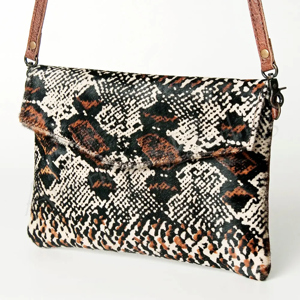American Darling Envelope Hair-On Genuine Leather Western Women Bag Handbag Purse | For Cute 1