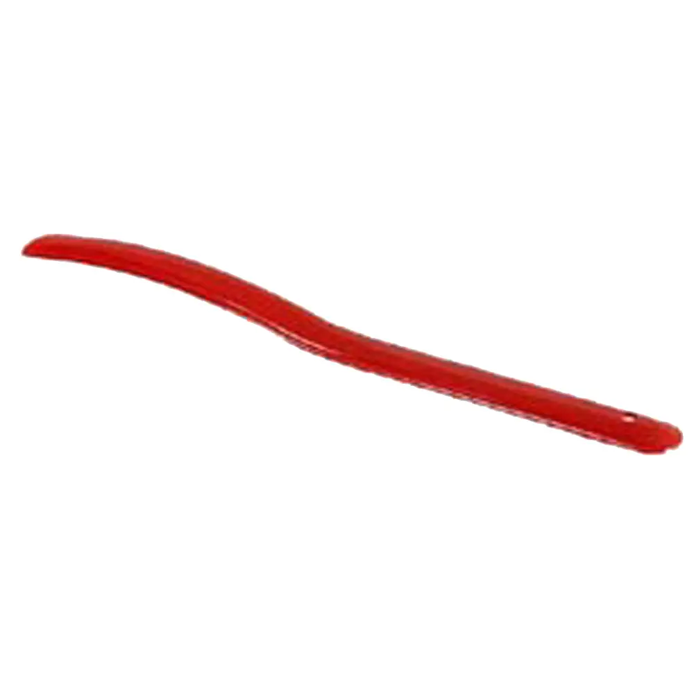 17 In Hilason Horse Plastic Sweat Scraper Red 1