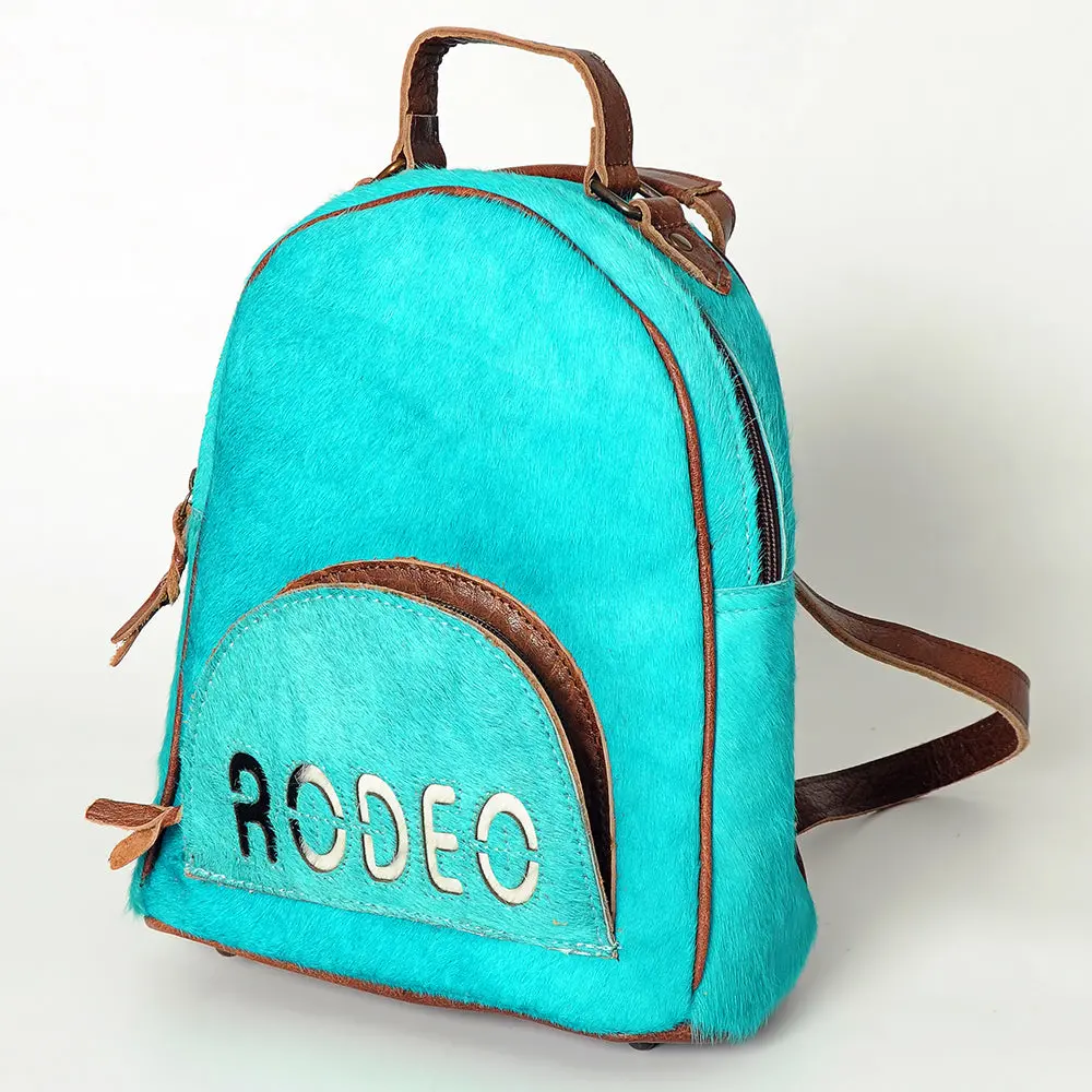 American Darling Western Hair-On Leather Convertible Backpack 1