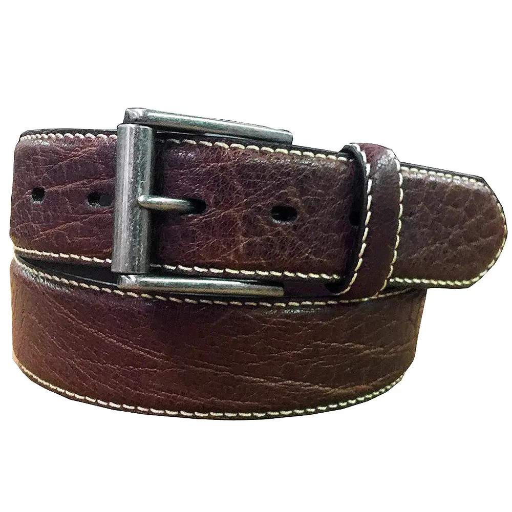 John Deere Mens Surface 38Mm Interest Brown Leather Belt 1