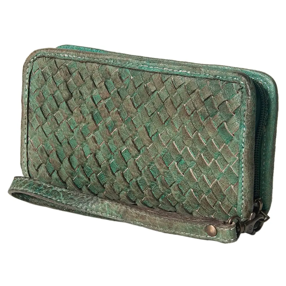 Never Mind Nmbgz109a Wallet Vintage Handmade Genuine Cowhide Leather Women Bag Western Handbag Purse 1