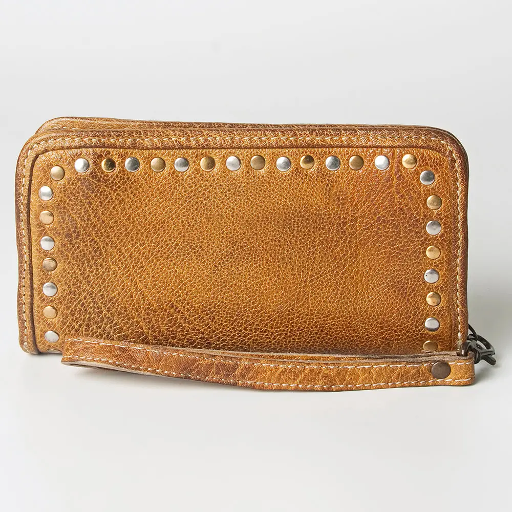 Never Mind Nmbgz110c Wallet Vintage Handmade Genuine Cowhide Leather Women Bag Western Handbag Purse 2