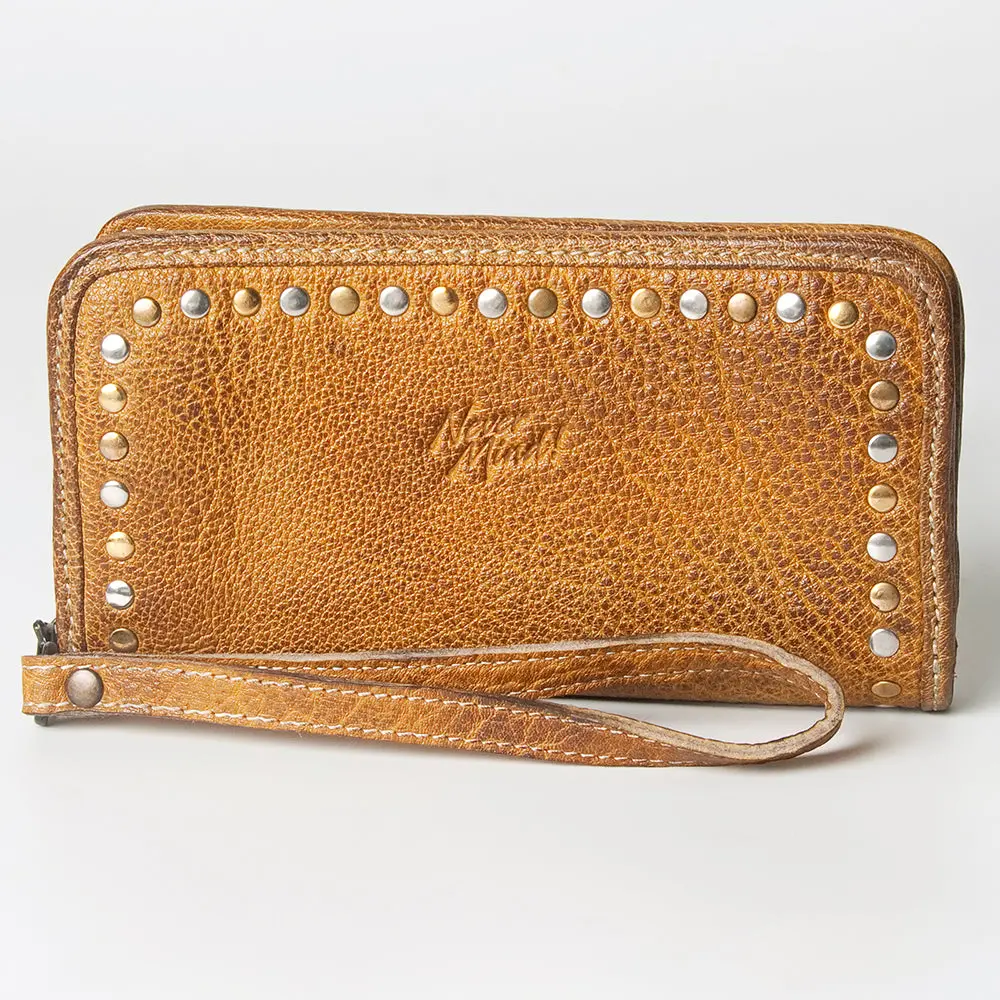 Never Mind Nmbgz110c Wallet Vintage Handmade Genuine Cowhide Leather Women Bag Western Handbag Purse 3