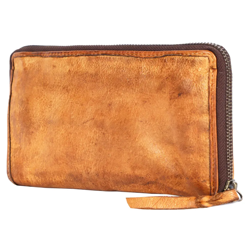 Never Mind Nmbgm106g Wallet Vintage Handmade Genuine Cowhide Leather Women Bag Western Handbag Purse 4