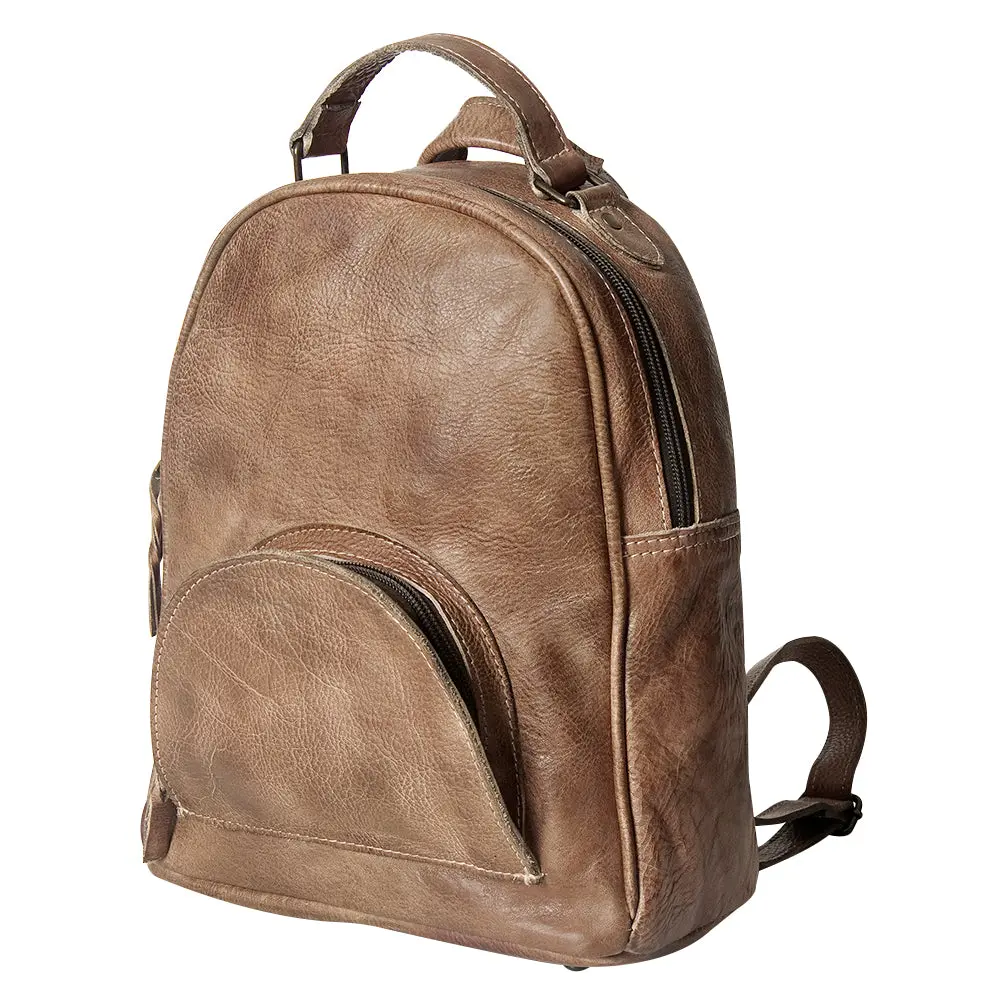 Never Mind Nmbg119d Backpack Vintage Handmade Genuine Cowhide Leather Women Bag Western Handbag Purse 1