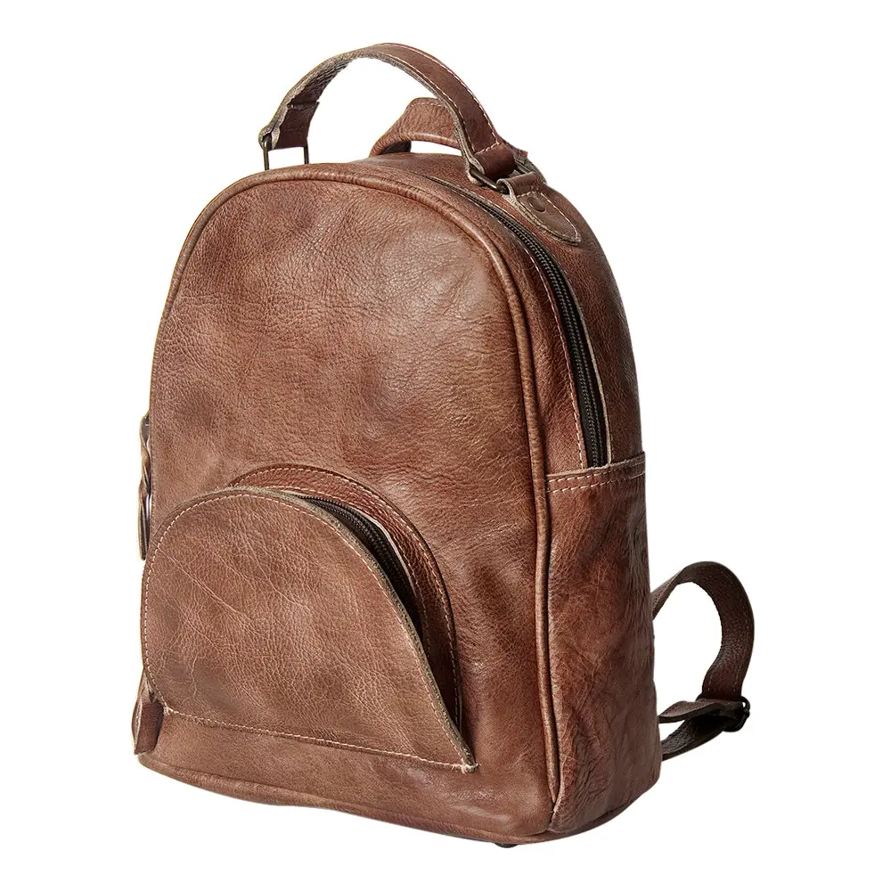 Never Mind Nmbg119f Backpack Vintage Handmade Genuine Cowhide Leather Women Bag Western Handbag Purse 1