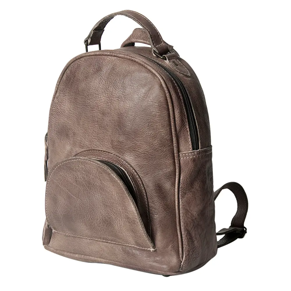 Never Mind Nmbg119h Backpack Vintage Handmade Genuine Cowhide Leather Women Bag Western Handbag Purse 1
