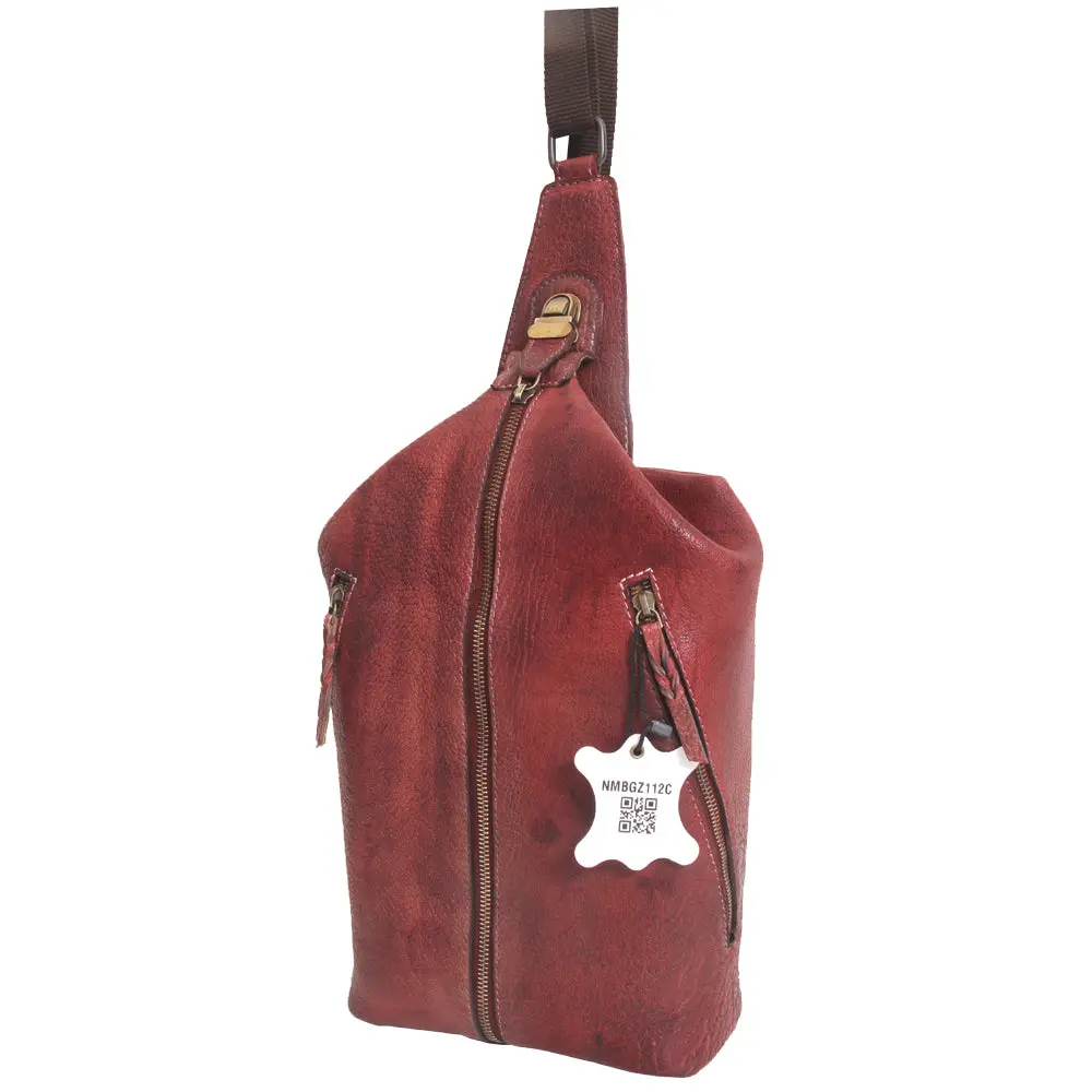 Never Mind Nmbgz112c Sling Vintage Handmade Genuine Cowhide Leather Women Bag Western Handbag Purse 1