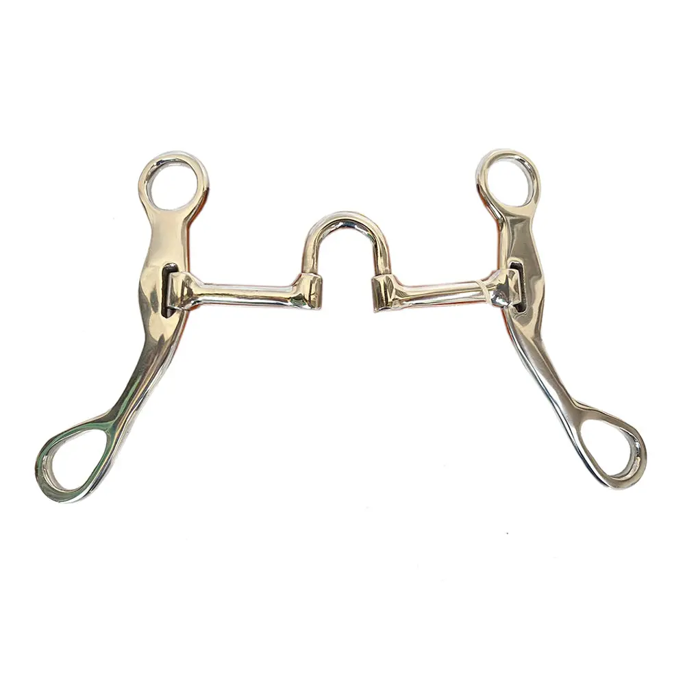 Hilason Short Shank Correction Bit With Stainless Steel | Horse Bits Western Walking Training Equine For Horses 1