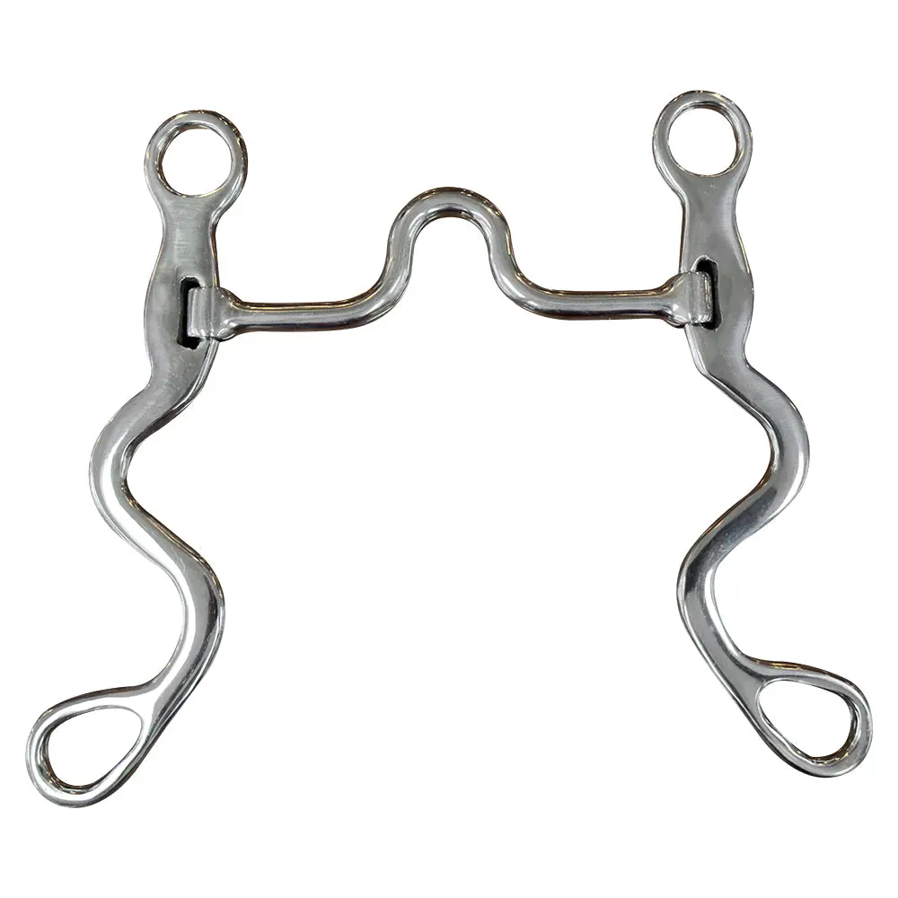 Bar H Equine Cavalry Shank Ported Bit With Stainless Steel | Horse Bits Western Walking Training Equine For Horses 1