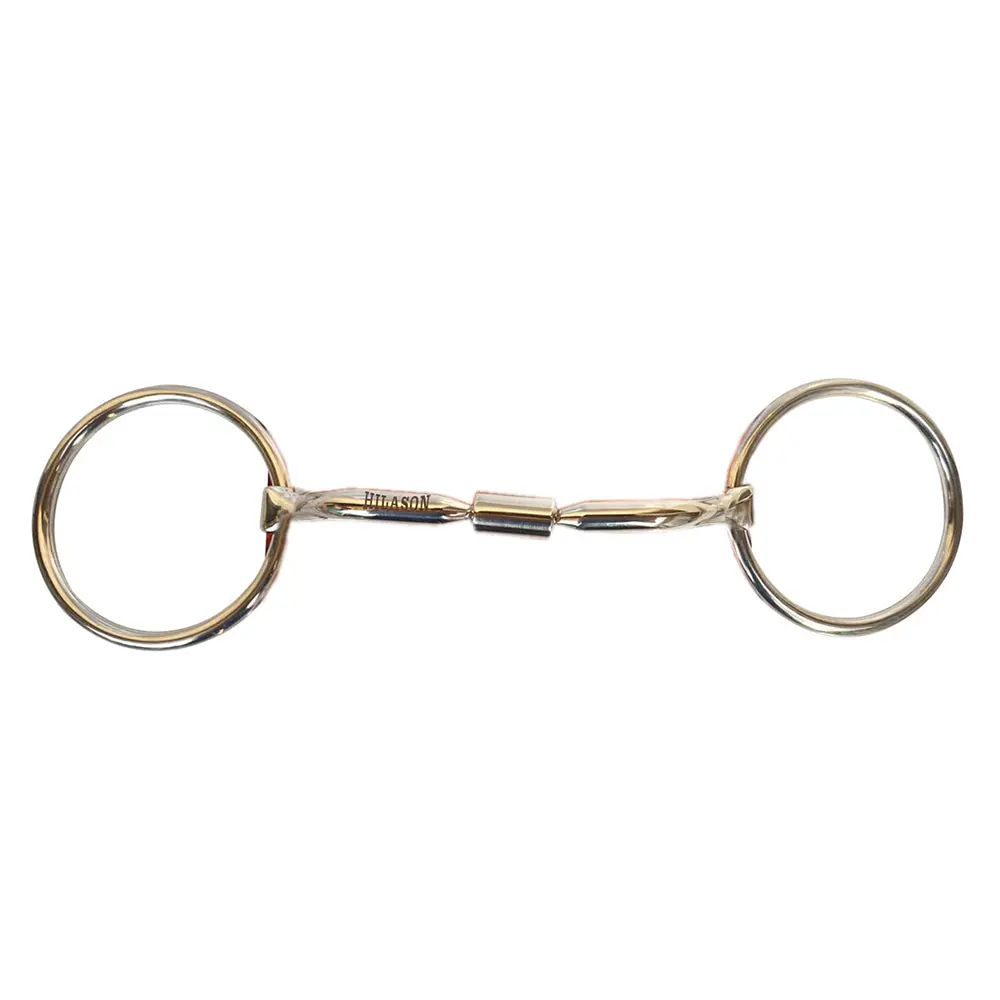 Bar H Equine 5 In Mouth Horse Bit Loose O Ring Stainless Steel | Bits Western Training 1