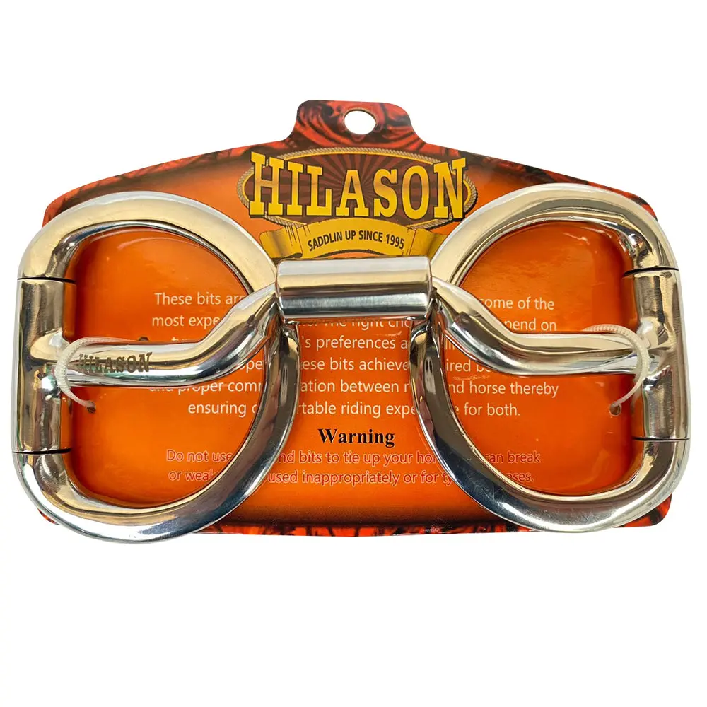 Bar H Equine 5 In Mouth Med Port Snaffle Bit With Stainless Steel | Horse Bits Western| Training Bit| Bits| For Horses 1