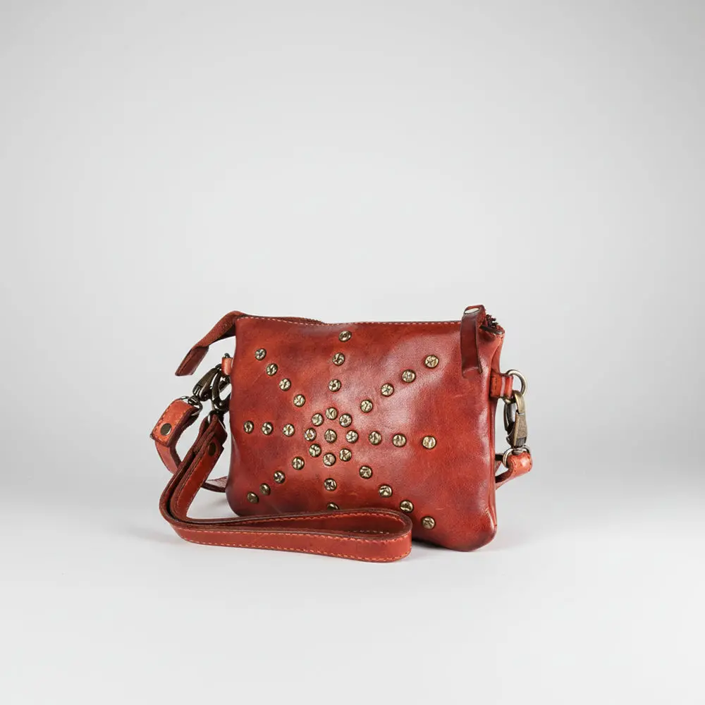 Spaghetti Western Swc196cg Wallet Vintage Handmade Drum Dyed Genuine European Cowhide Leather Women Bag Western Handbag Purse 1