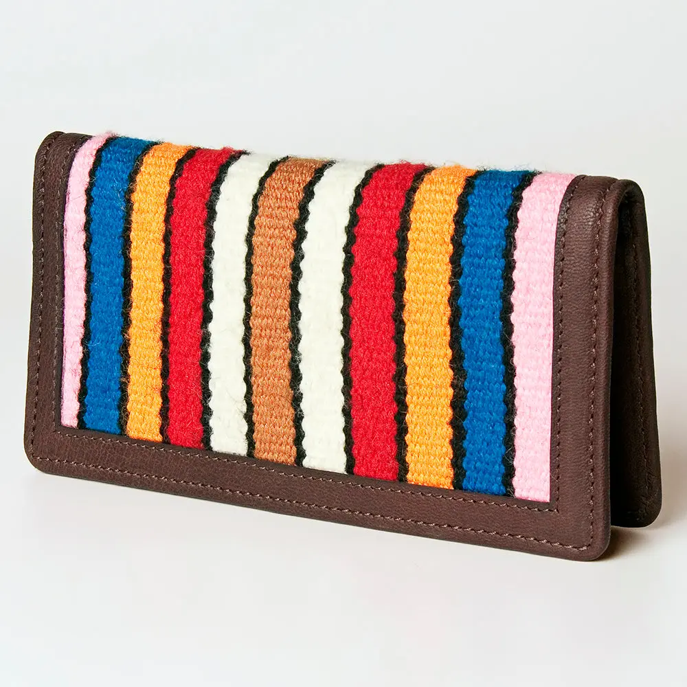 American Darling Wallet Saddle Blanket Genuine Leather Western Women Bag | Handbag Purse Wristlet Travel Clutch 1