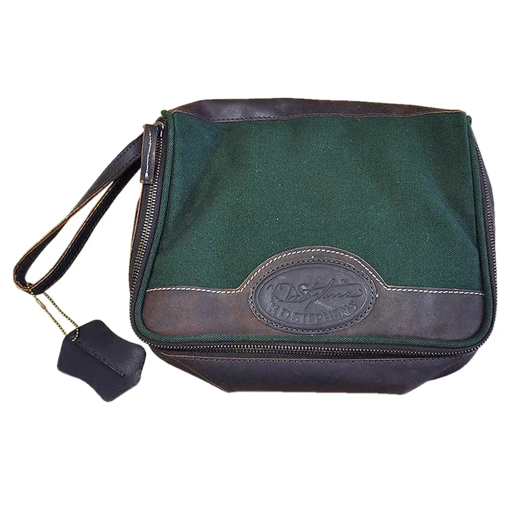 Personal Travel Multipurpose Case Leather Canvas 1
