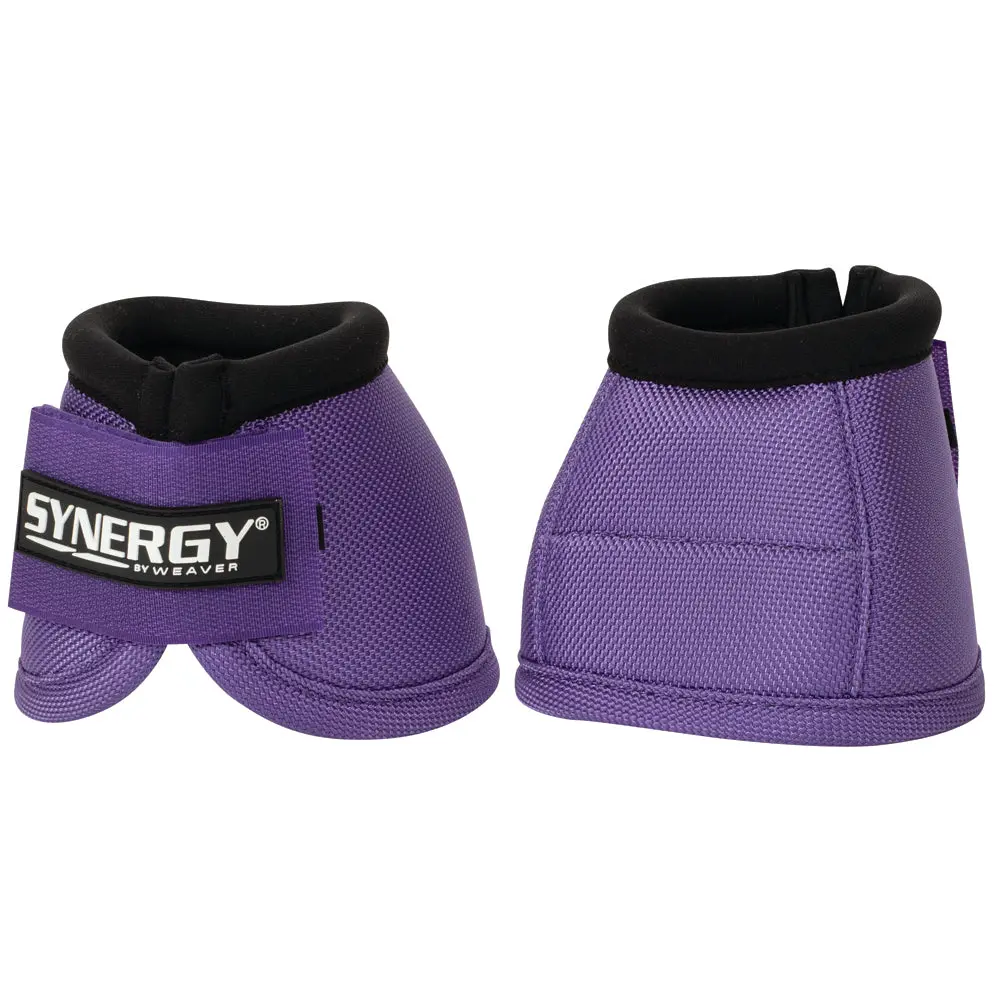 Medium Weaver Horse Bell Boots Synergy Sport 2520D Ballistic Purple 1