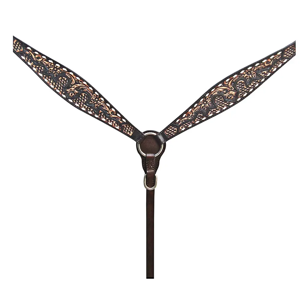Hilason Western Horse Breast Collar American Leather | For Horses 1