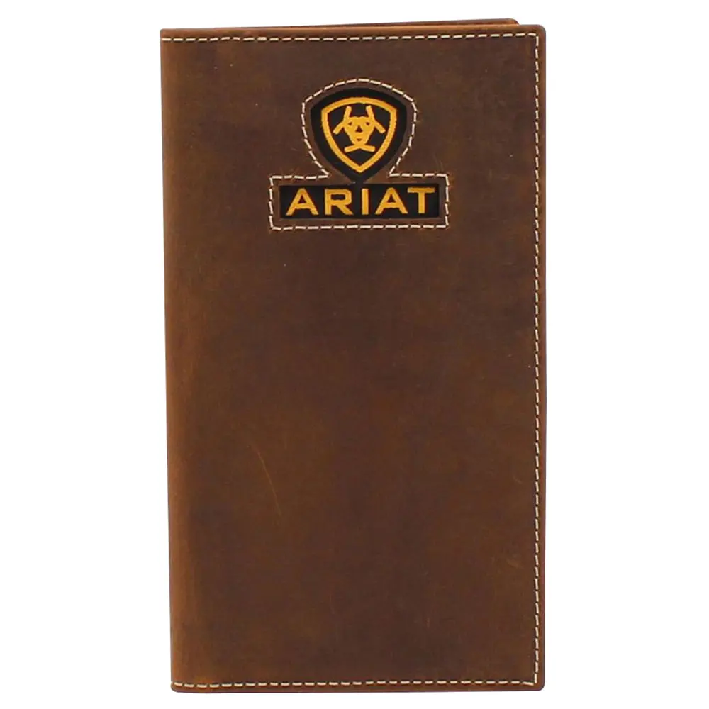 Ariat Men's Rodeo Wallet Embroidered Logo 1