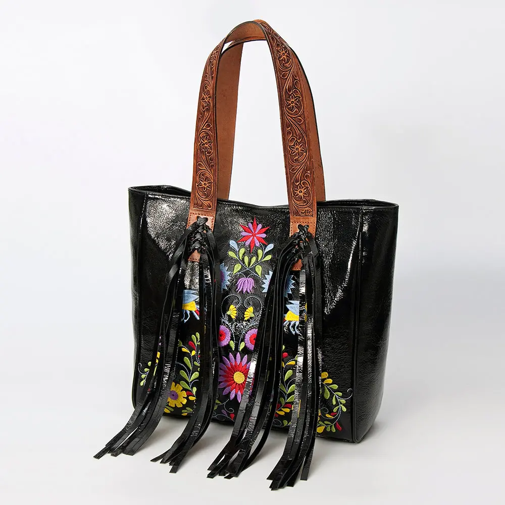 American Darling Tote Hand Tooled Genuine Leather Women Bag Western Handbag Purse 1