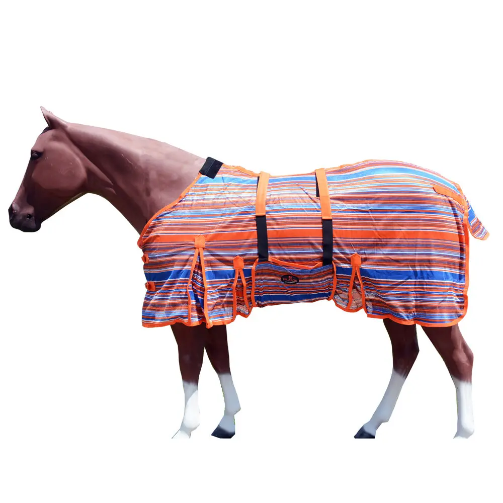 Hilason Horse Fly Sheet - Summer Spring Uv Protection Mesh Bug Mosquito Flysheet For Horses | Fly-Sheet 1