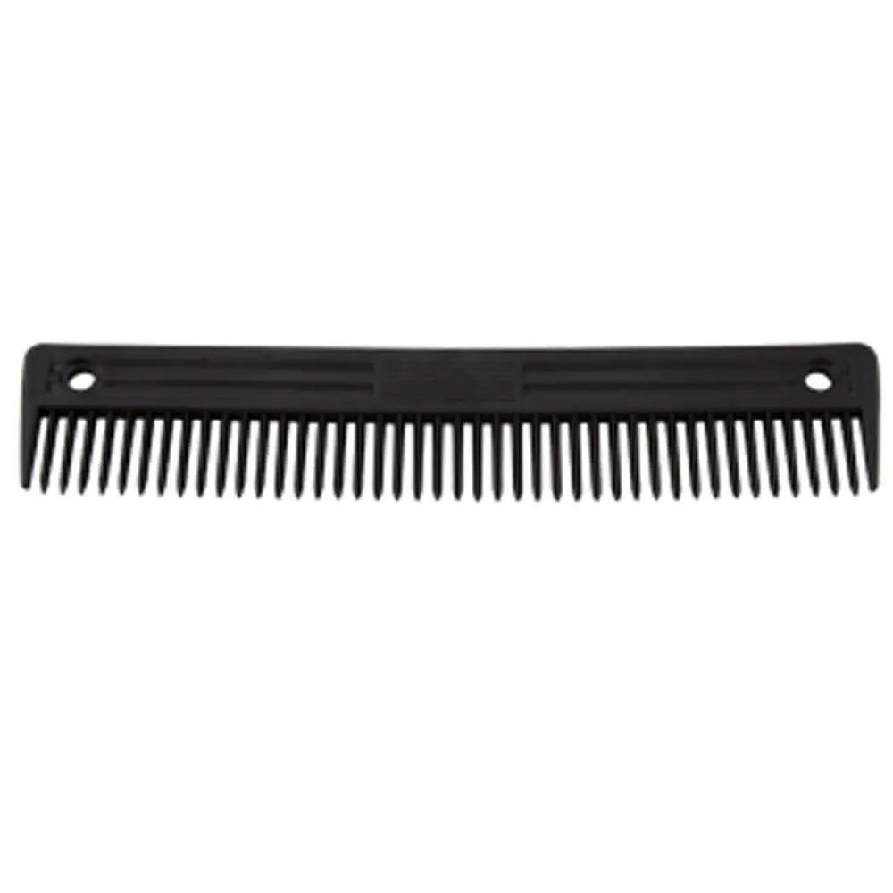 Hilason 9 Inch Plastic Animal Comb Color Black 1