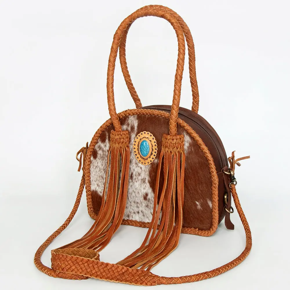 American Darling Tote Hair-On Genuine Leather Western Women Bag Handbag Purse | Travel Bags College Casual 1
