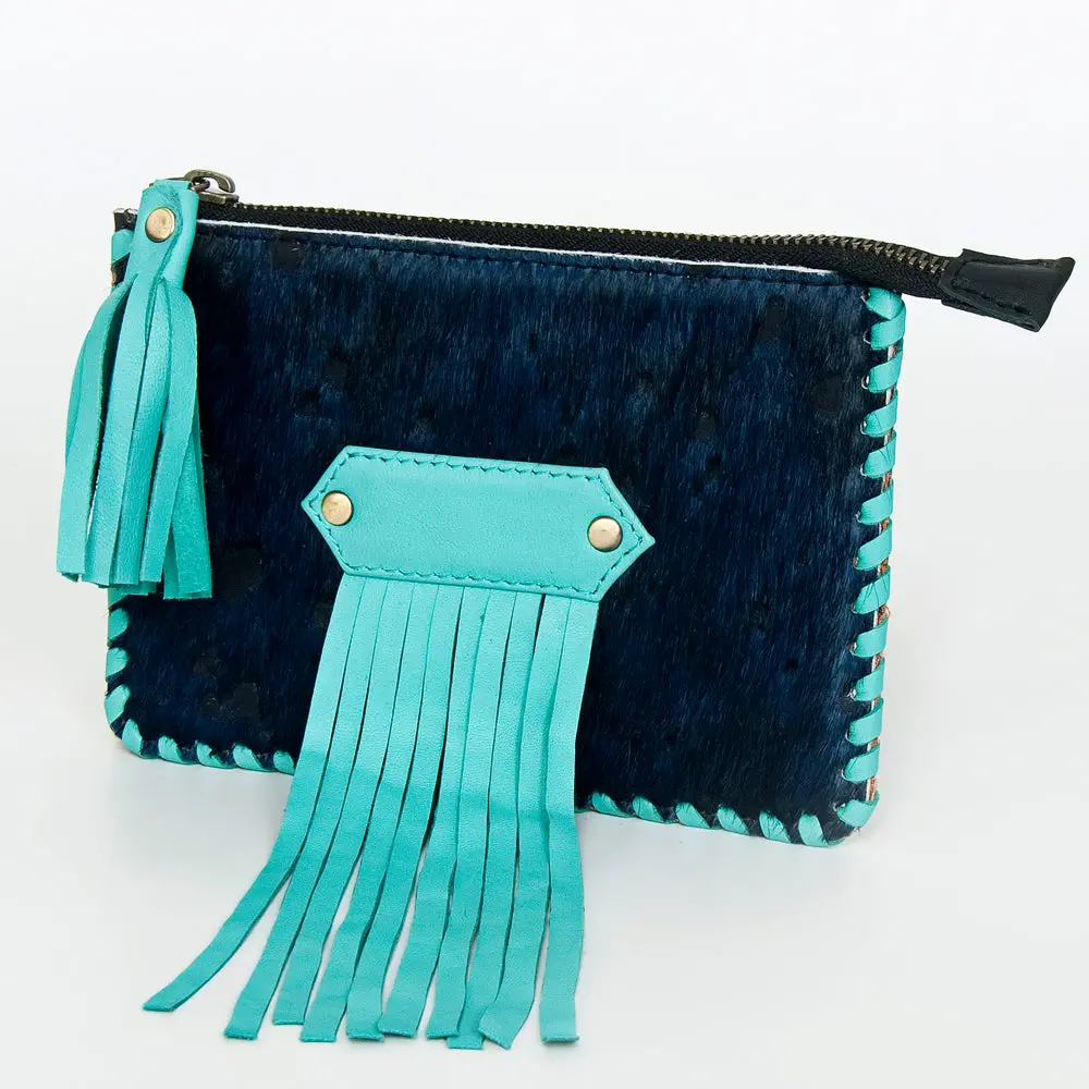 American Darling Coin Purse Hair On Genuine Leather Western Women Bag | Handbag Wallet Purses 1