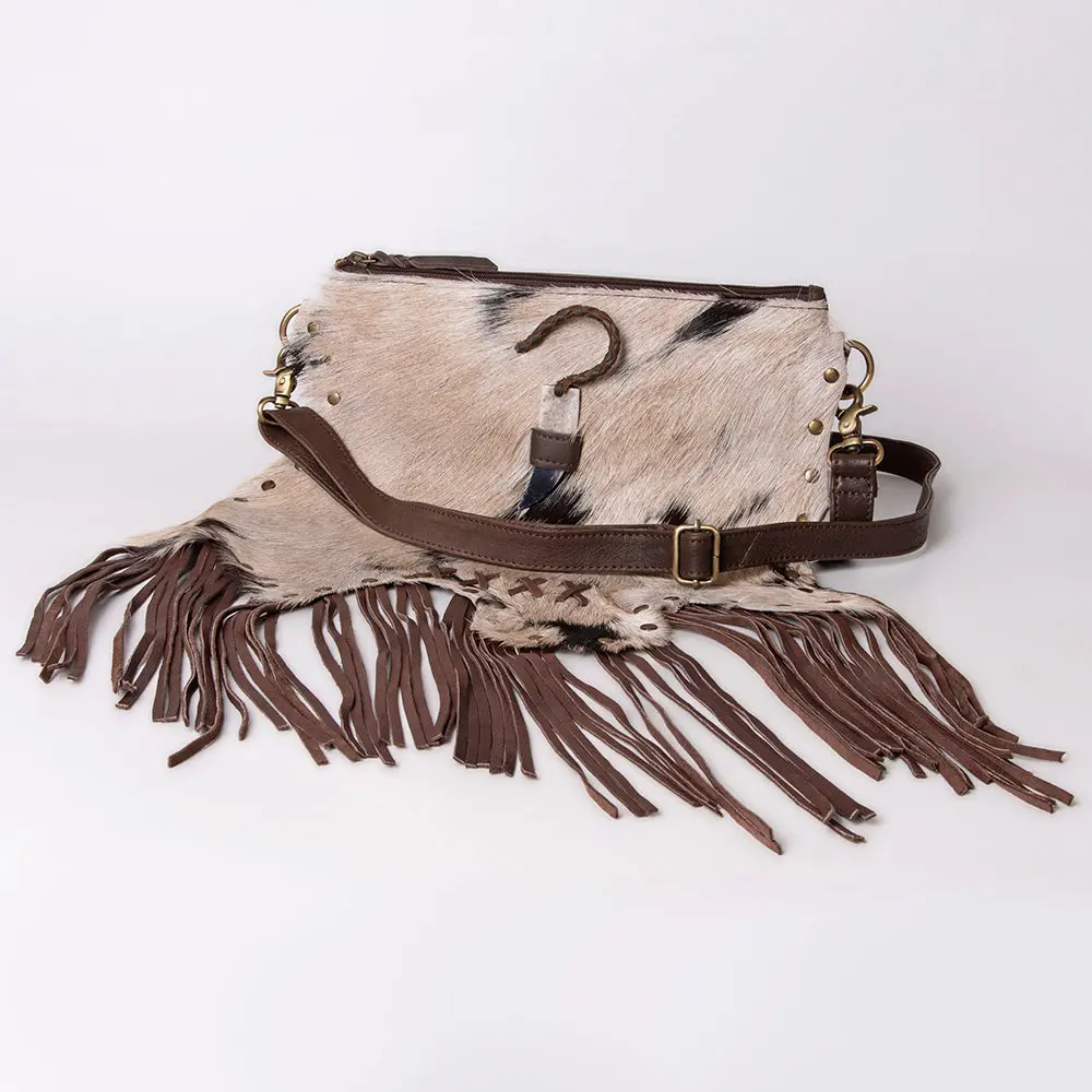 American Darling Cross Body Hair-On Genuine Leather Western Women Bag | Pink Handbag Purse Crossbody For Cute 2