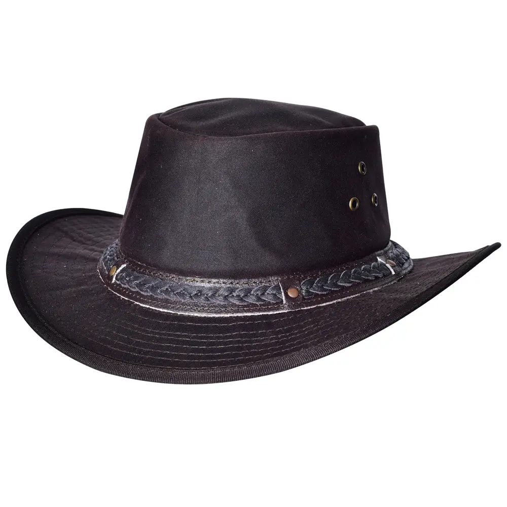 Crazy Horse Cow Suede Chocolate Brown Cowboy Hat Hilason 1
