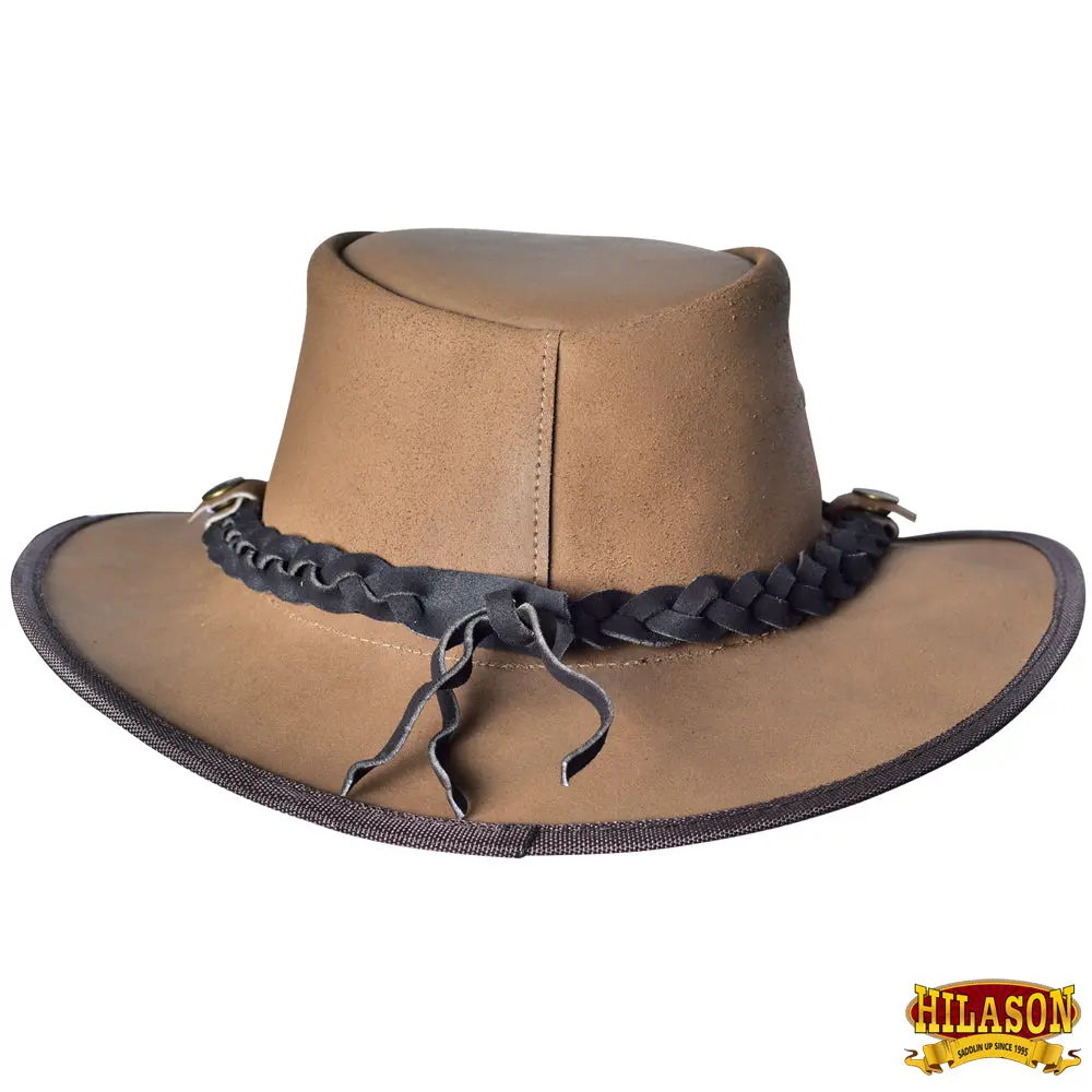 Cow Suede Camel Cowboy Hat Hilason 4