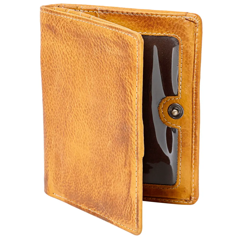 Never Mind Card-Holder Vintage Handmade Genuine Cowhide Leather Women Bag Western Handbag Purse 1