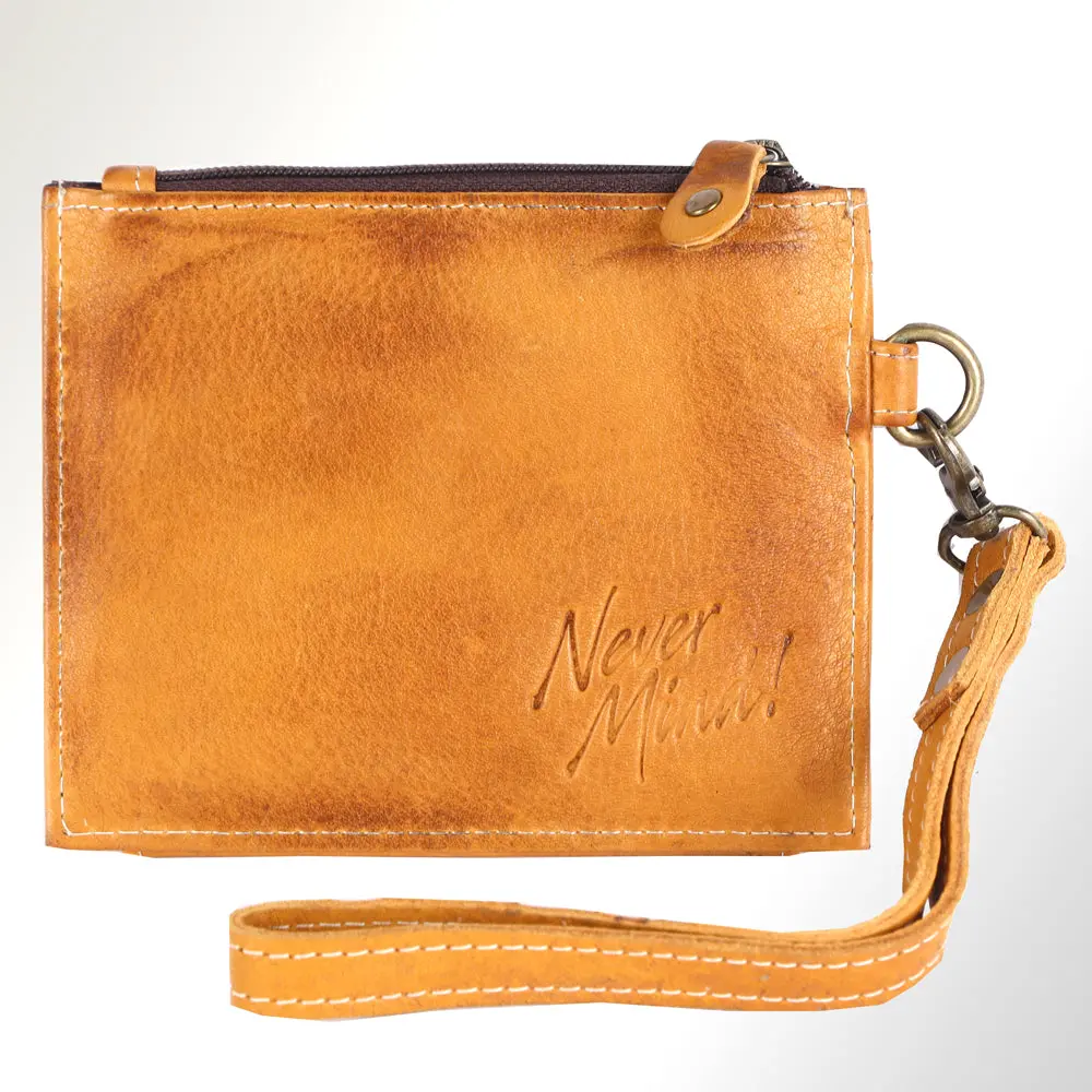 Never Mind Nmbgm133a Wallet Vintage Handmade Genuine Cowhide Leather Women Bag Western Handbag Purse 2