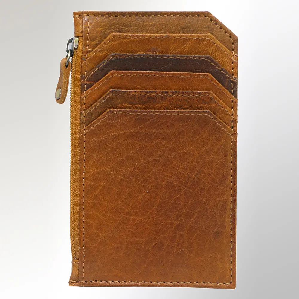 American Darling Cell Phone Holder Hand Tooled Genuine Leather Western Women Bag Purse | Case 1
