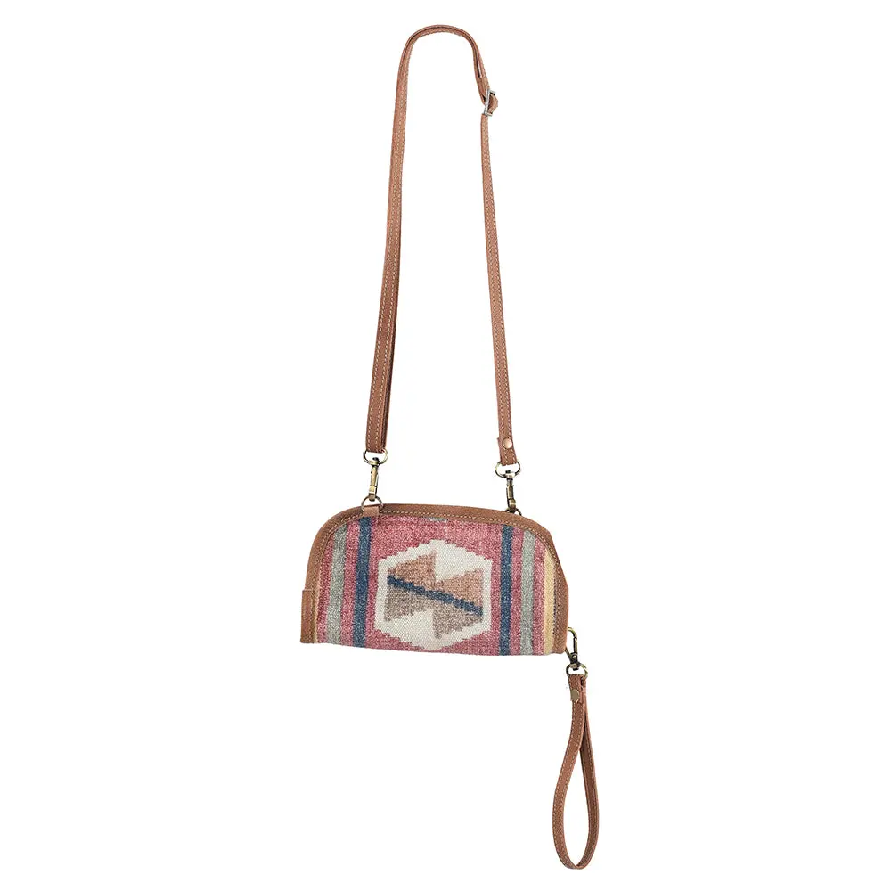 Ohlay Cross Body Upcycled Canvas Genuine Leather Women's Bag Western Handbag Purse | Womens Handbags Belt For Women Summer 1