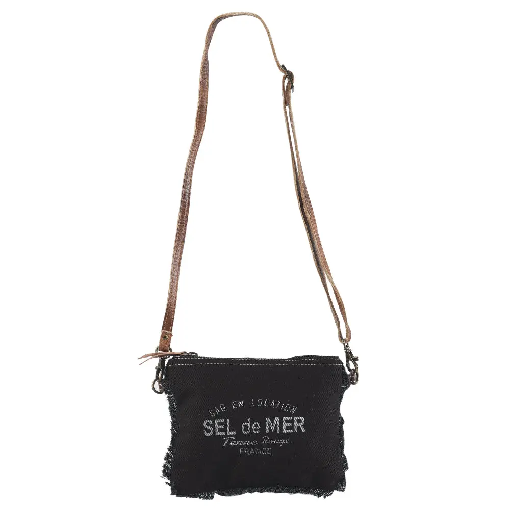 Ohlay Cross Body Upcycled Canvas Genuine Leather Women's Bag Western Handbag Purse | Womens Handbags Belt For Women Summer 1