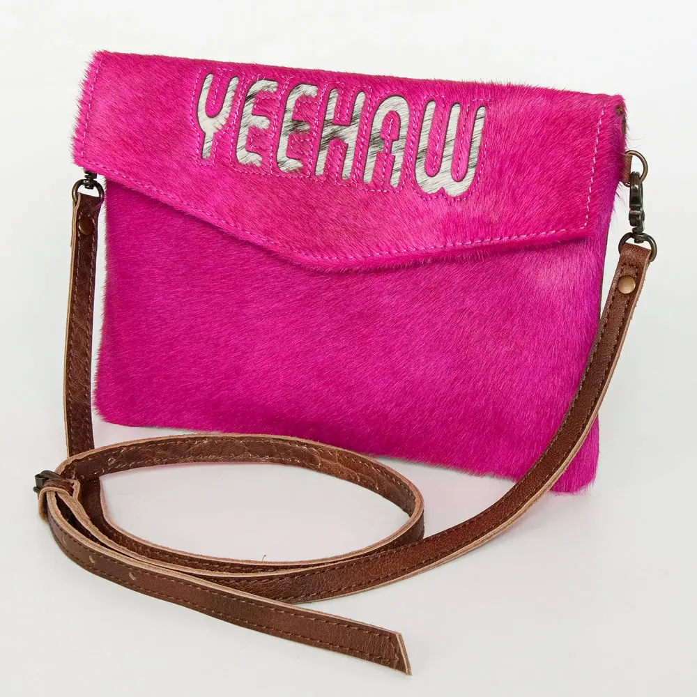 American Darling Envelope Hair-On Genuine Leather Western Women Bag Handbag Purse | For Cute 1
