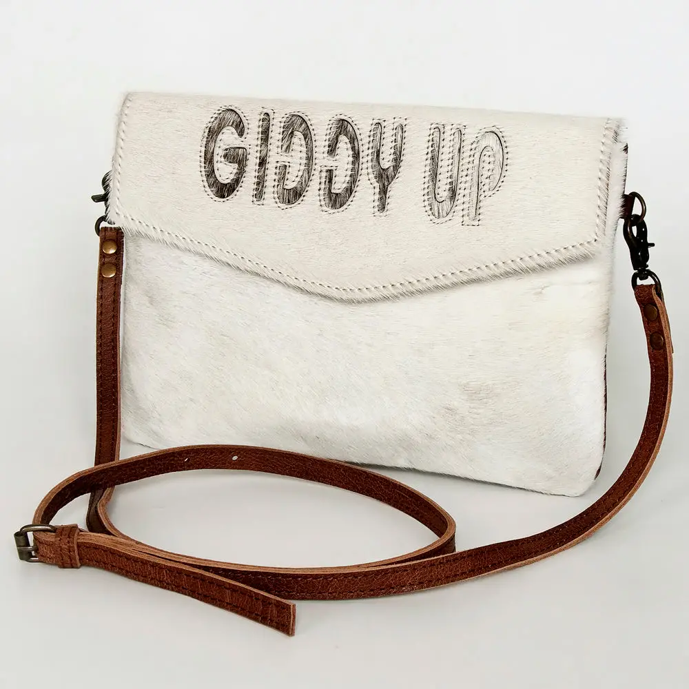 American Darling Envelope Hair-On Genuine Leather Western Women Bag Handbag Purse | For Cute 1