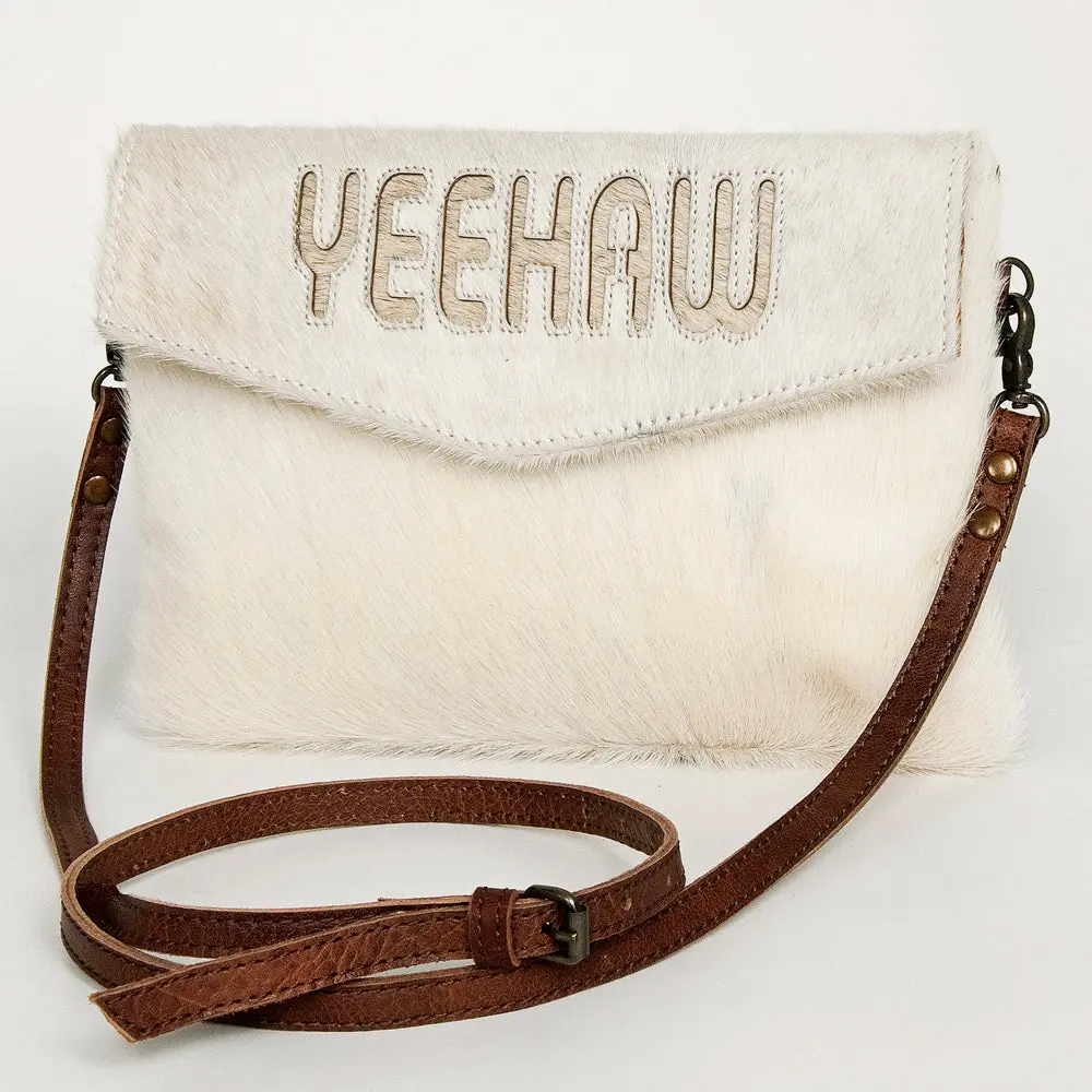 American Darling Envelope Hair-On Genuine Leather Western Women Bag Handbag Purse | For Cute 1