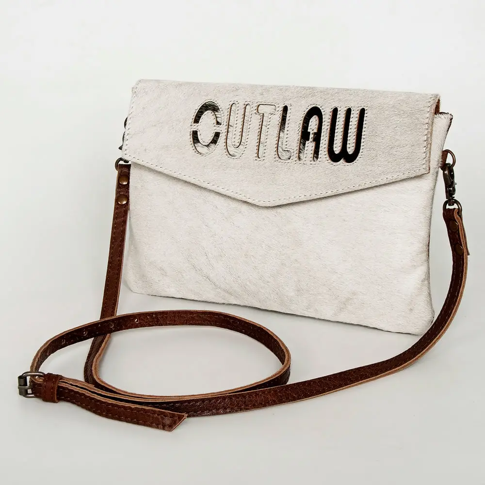 American Darling Envelope Hair-On Genuine Leather Western Women Bag Handbag Purse | For Cute 1