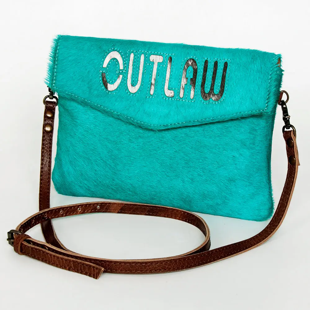 American Darling Envelope Hair-On Genuine Leather Western Women Bag Handbag Purse | For Cute 1