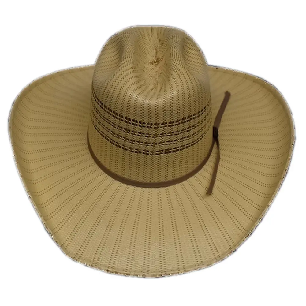 Lonestar Straw Cowboy Hat For Men & Women Breathable Western Wide Brim For Sun Protection 1