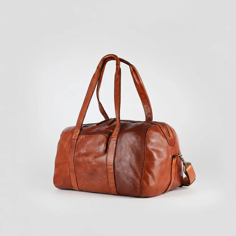 Spaghetti Western Swc413tan Duffel Vintage Handmade Drum Dyed Genuine European Cowhide Leather Women Bag Western Handbag Purse 1