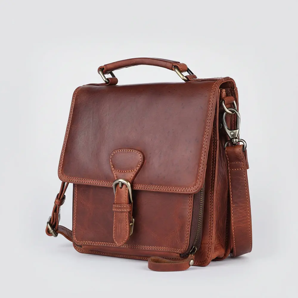 Spaghetti Western Swc426dkbrn Briefcase Vintage Handmade Drum Dyed Genuine European Cowhide Leather Women Bag Western Handbag Purse 1